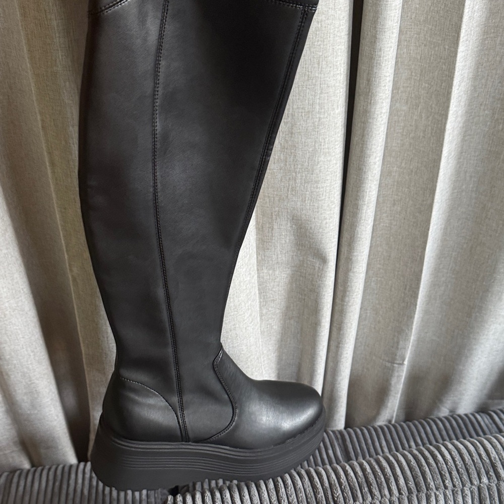 Nine West Black Over the Knee Boots